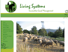 Tablet Screenshot of livingsystemslandmanagement.com